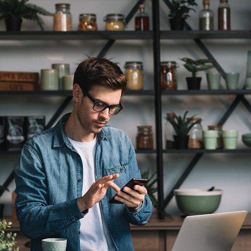 Hands-on owner managing everything on devices